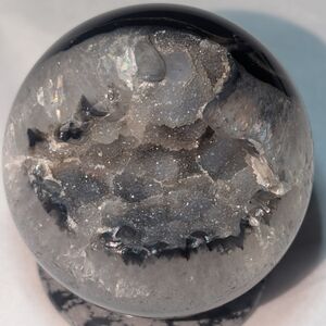 Black Agate Sphere